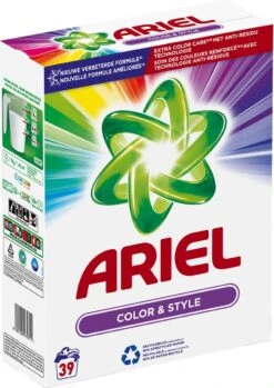 Ariel Color Waspoeder - 3 X 39 Wasbeurten - Voordeelverpakking -Thuis Wassen 849x1200 1
