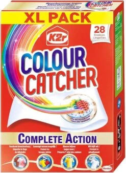 Wasmiddel - K2r Colour Catcher Anti-kleurdoorloop Doekjes 56 Stuks -Thuis Wassen 876x1200