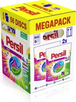 Persil® Persil 4in1 Discs Color Wascapsules - Wasmiddel Capsules - Voordeelverpakking - 2x28 Wasbeurten 20 Persil® Persil 4in1 Discs Color Wascapsules - Wasmiddel Capsules - Voordeelverpakking - 2x28 Wasbeurten -Thuis Wassen 894x1200