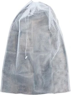 Orange85 Waszak - Groot - XL - 60 X 90 CM - Wit - Treksysteem - Trekbandsluiting - Polyester - Wasnet - Laundry Bag - Voor Kleding -Thuis Wassen 898x1200 1