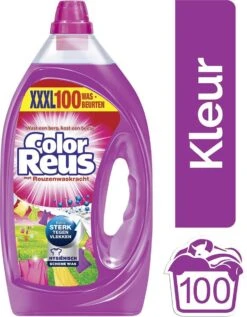 Color Reus Gel Vloeibaar Wasmiddel - Gekleurde Was - Voordeelverpakking - 100 Wasbeurten -Thuis Wassen 935x1200 1