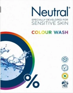 Neutral Kleur Waspoeder - 45 Wasbeurten -Thuis Wassen 939x1200