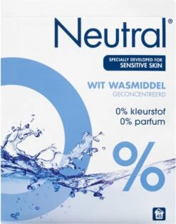 Neutral Waspoeder Wit Parfumvrij - 4x45 Wasbeurten - Voordeelverpakking -Thuis Wassen 945x1200 3