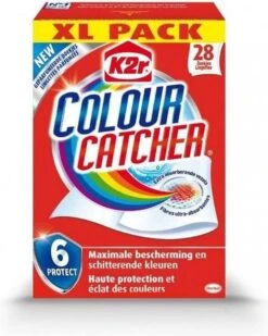 K2r Colour Catcher - Anti Kleurdoorloopdoekjes - Kleurbeschermer - 28 Stuks -Thuis Wassen 958x1200