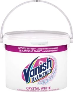 Vanish Oxi Action Crystal White Base Poeder - Voor Witte Was - 2,4 Kg -Thuis Wassen 959x1200