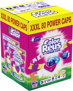 Color Reus Power Caps Wascapsules – Wasmiddel Capsules – Voordeelverpakking – 2x40 Wasbeurten 13 Color Reus Power Caps Wascapsules – Wasmiddel Capsules – Voordeelverpakking – 2x40 Wasbeurten -Thuis Wassen 966x1200 1