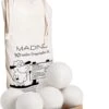 Merino Wollen Drogerballen XL - 10 Stuks - Herbruikbare Wasballen - Natuurlijke Wasverzachter - Wasbollen - Dryer Balls - Duurzame Nieuw-Zeelandse Droogballen -Thuis Wassen 971x1200 3