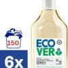 Ecover Zero% Vloeibaar Wasmiddel - 6 X 1 L (150 Wasbeurten) -Thuis Wassen 978x1200