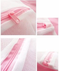 Waszak Set Van 3 Stuks Met Rits - BH/Lingerie/Sokken/Schoenen Wasnet Waszakjes Laundry Bag - Waszakken - Klein/Medium/Groot -Thuis Wassen 990x1200 1