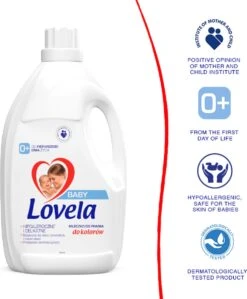 Lovela Baby - Hypoallergeen Wasmiddel Voor Het Wassen Van Gekleurde Baby- En Kinderkleding - 1.45 Liter 9 Lovela Baby - Hypoallergeen Wasmiddel Voor Het Wassen Van Gekleurde Baby- En Kinderkleding - 1.45 Liter -Thuis Wassen 991x1200