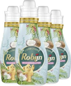 Robijn Collections Kokos Wasverzachter - 4 X 30 Wasbeurten - Voordeelverpakking 10 Robijn Collections Kokos Wasverzachter - 4 X 30 Wasbeurten - Voordeelverpakking -Thuis Wassen 997x1200